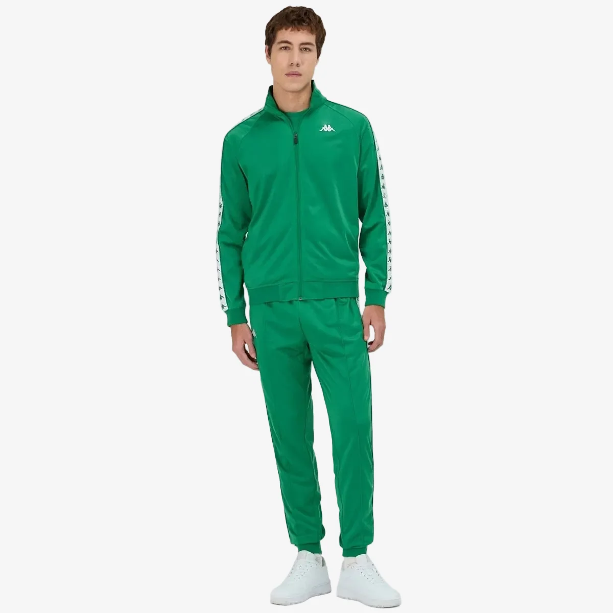 222 Banda Anniston Slim Jacket - Green Tee White - Image 4