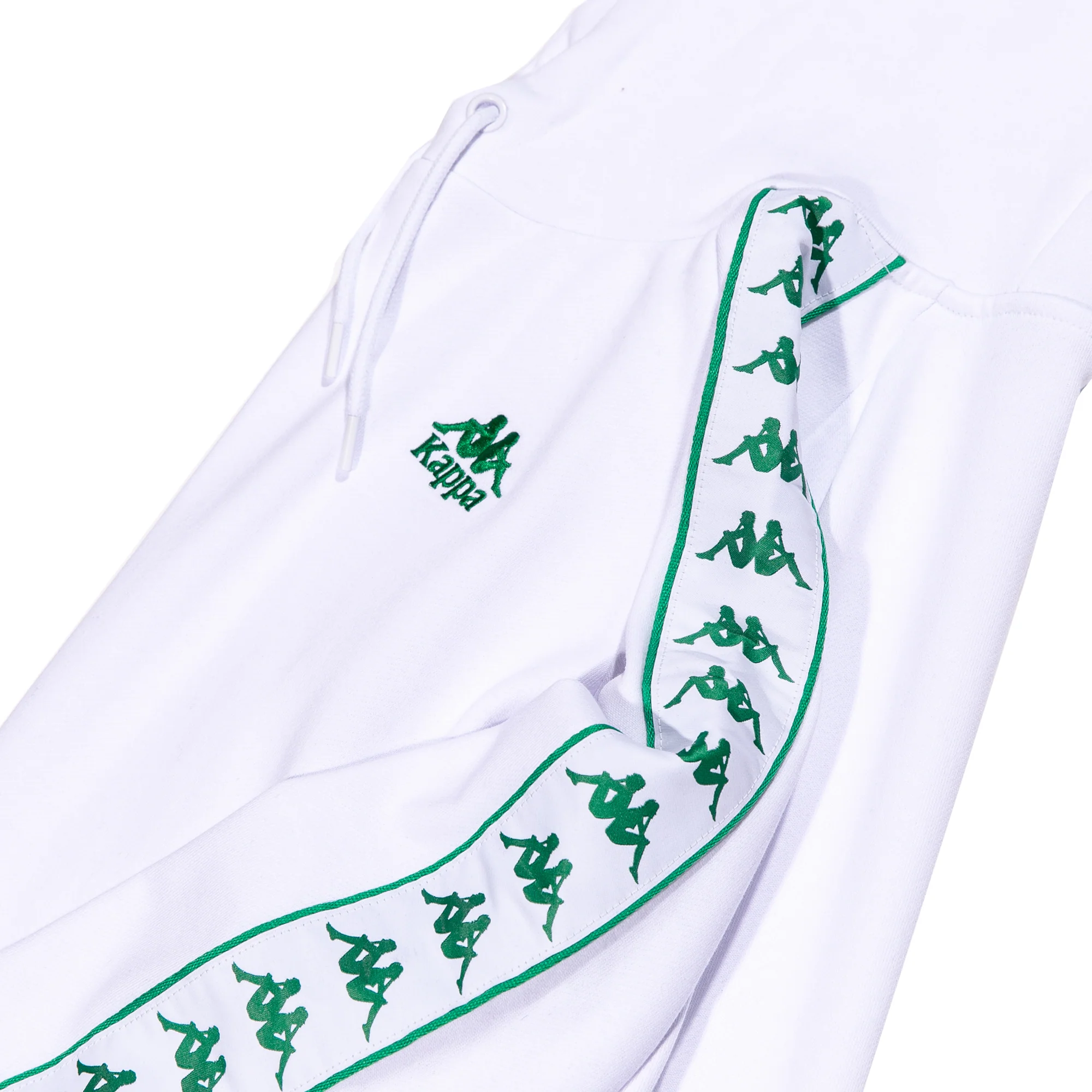 222 Banda Madison Hoodie - White Green Tee - Image 3
