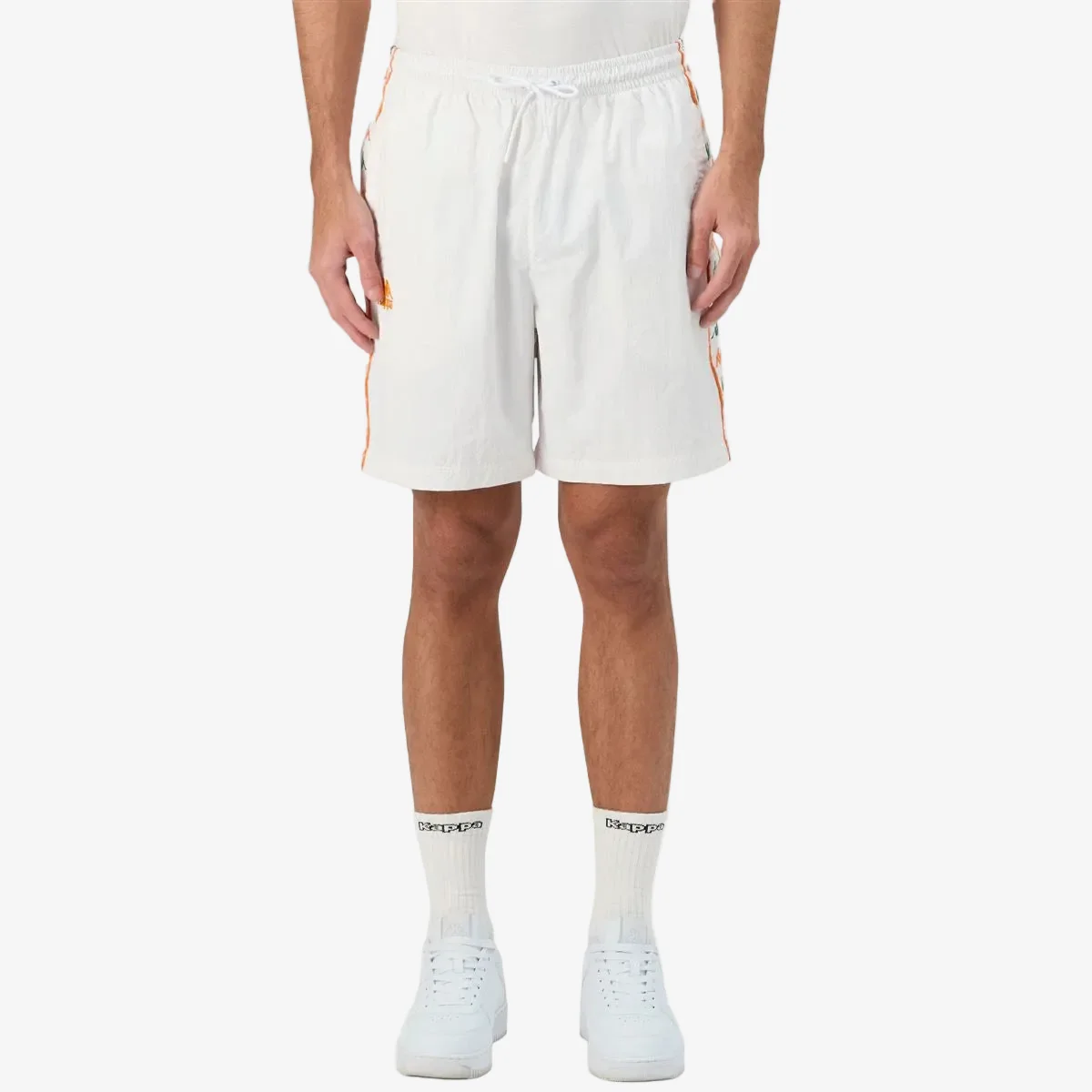 222 Banda Nardo Shorts - White Green Tee Orange - Image 3