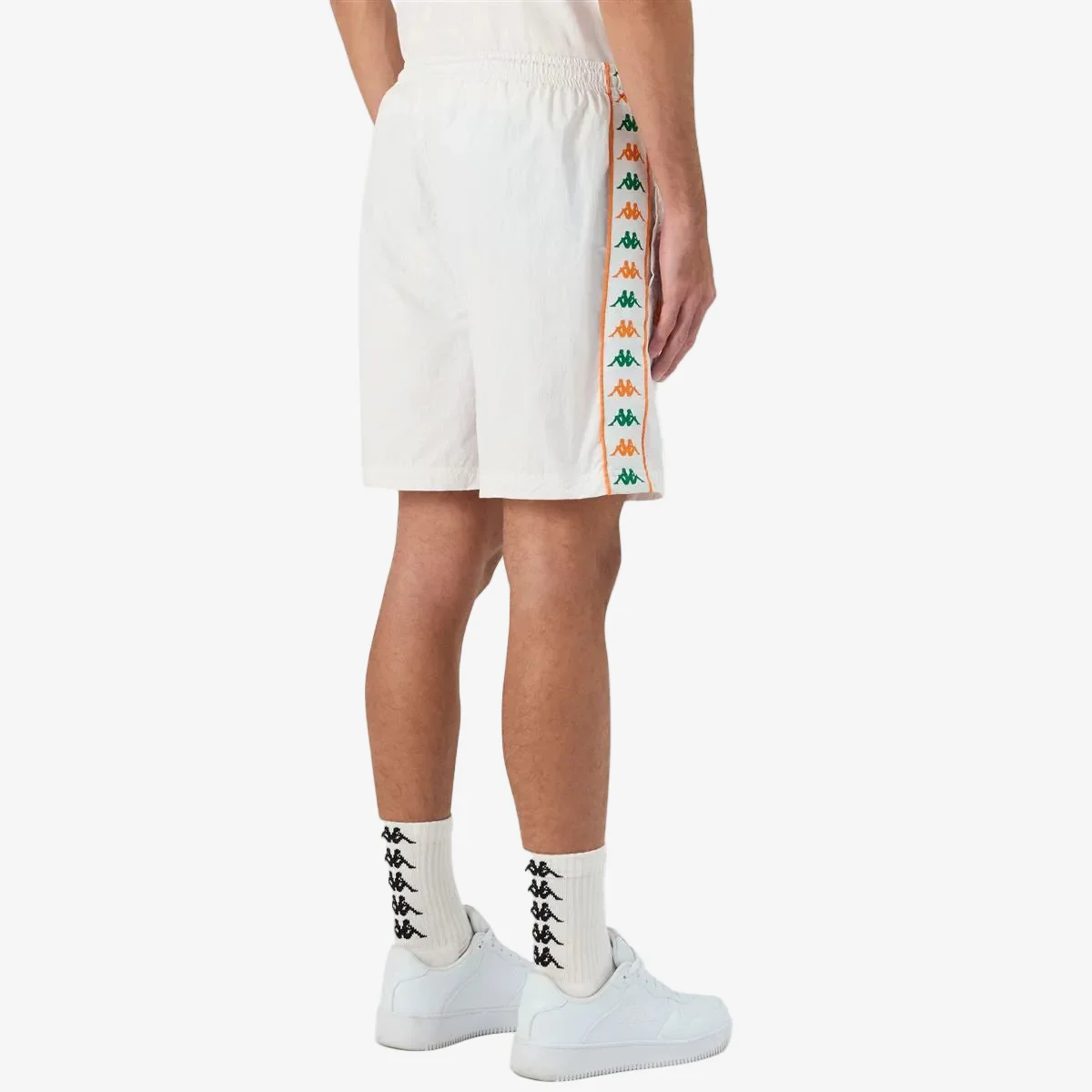 222 Banda Nardo Shorts - White Green Tee Orange - Image 4