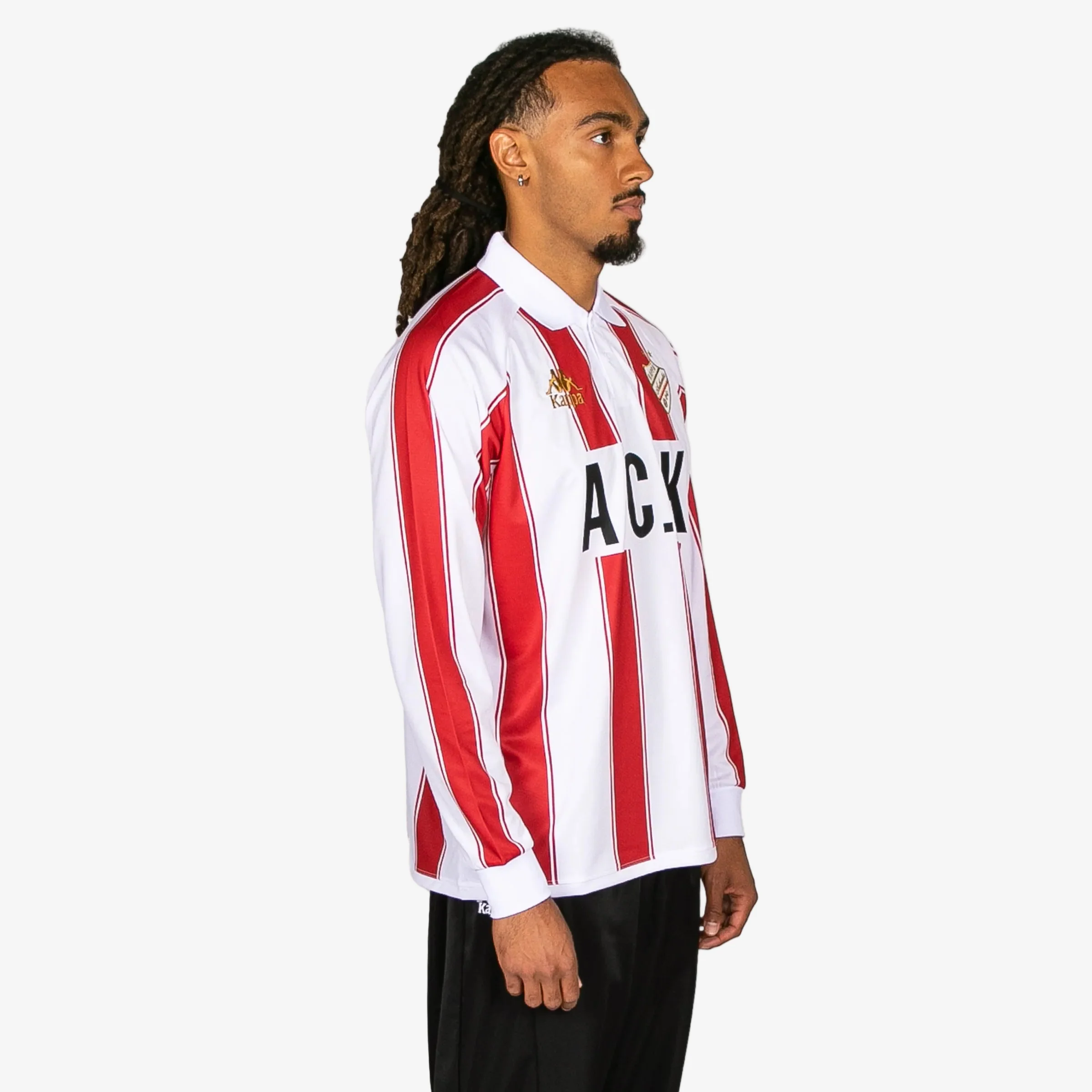 Authentic Oden Long Sleeve Jersey - White Red Racing Black - Image 3