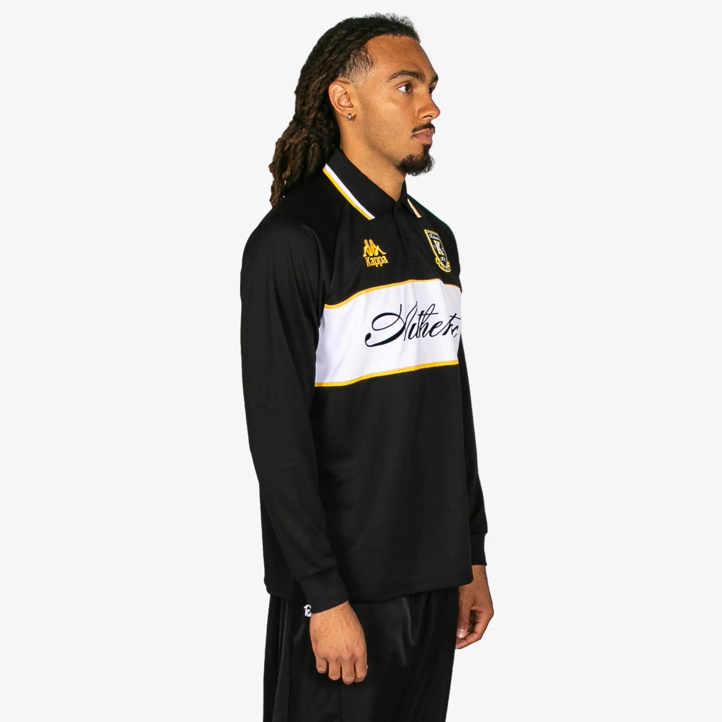 Authentic Odran Long Sleeve Jersey - Black Yellow Spectra White - Image 3