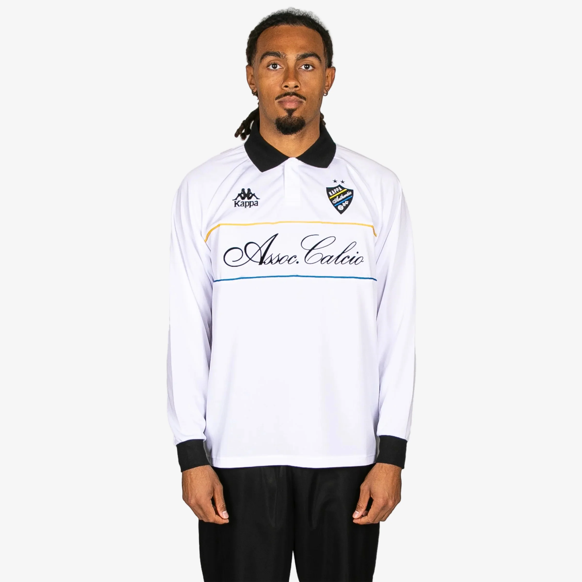Authentic Olafure Long Sleeve Jersey - White Black - Image 5