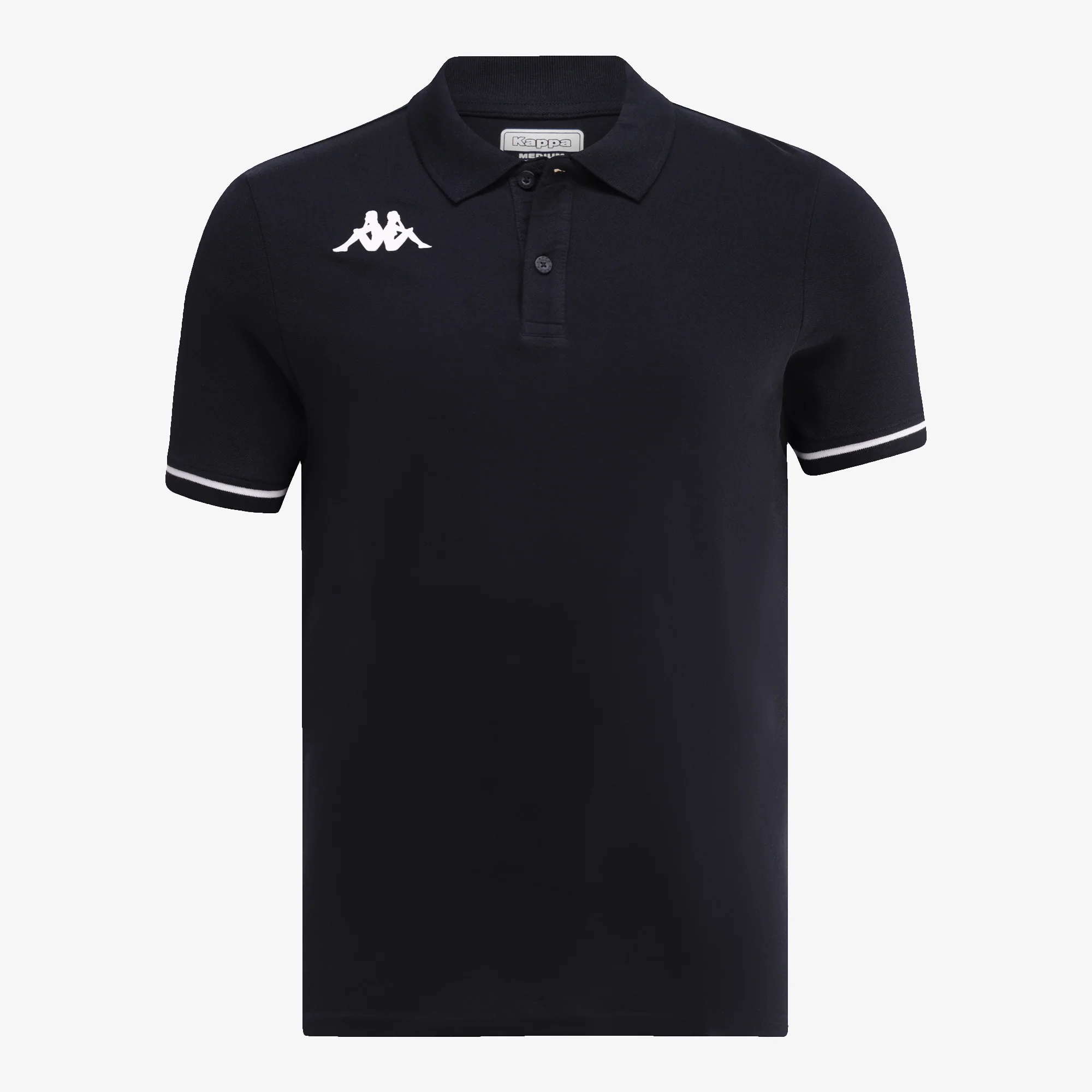 Barli Polo - Black/White - Image 9