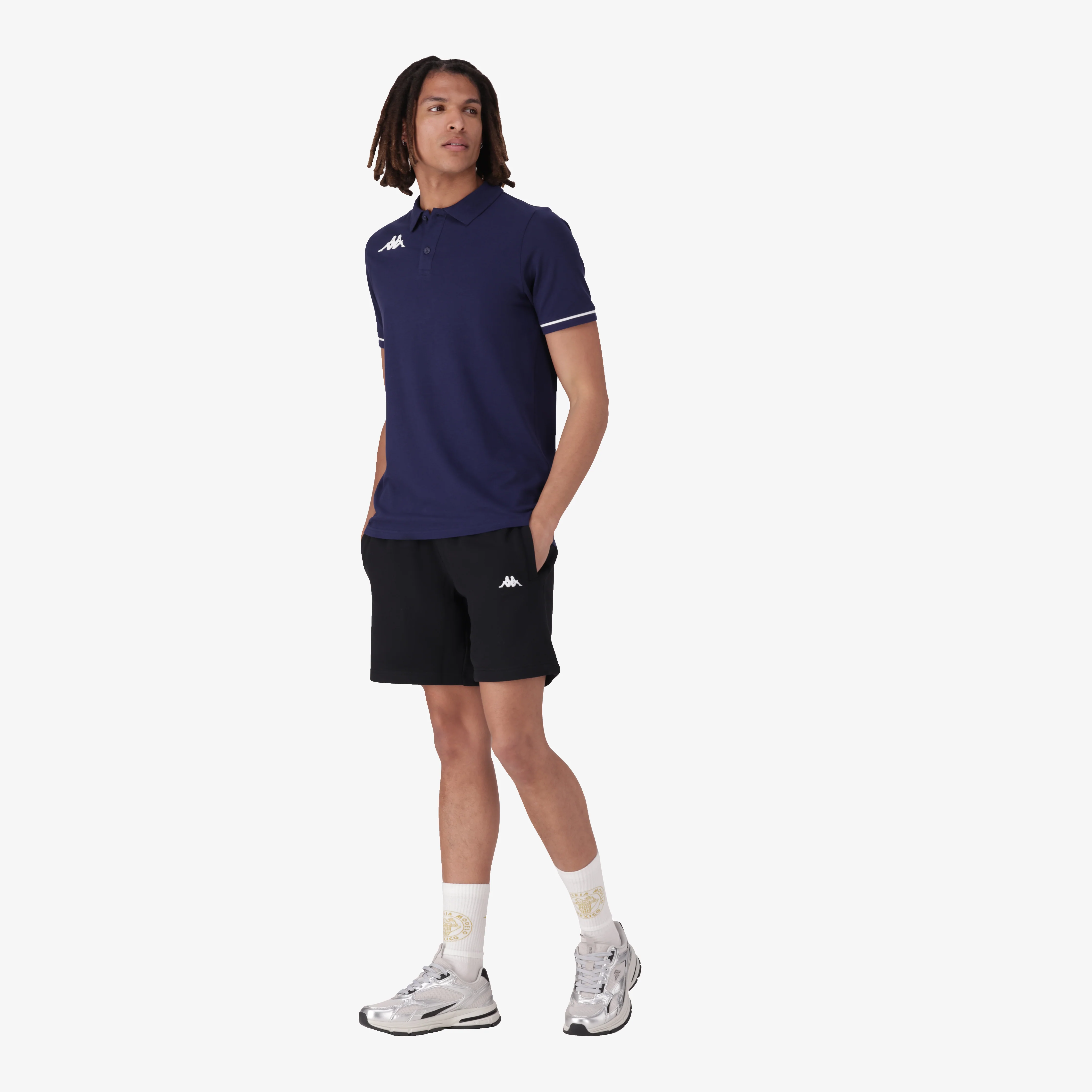 Barli Polo - Blue Marine/White - Image 2