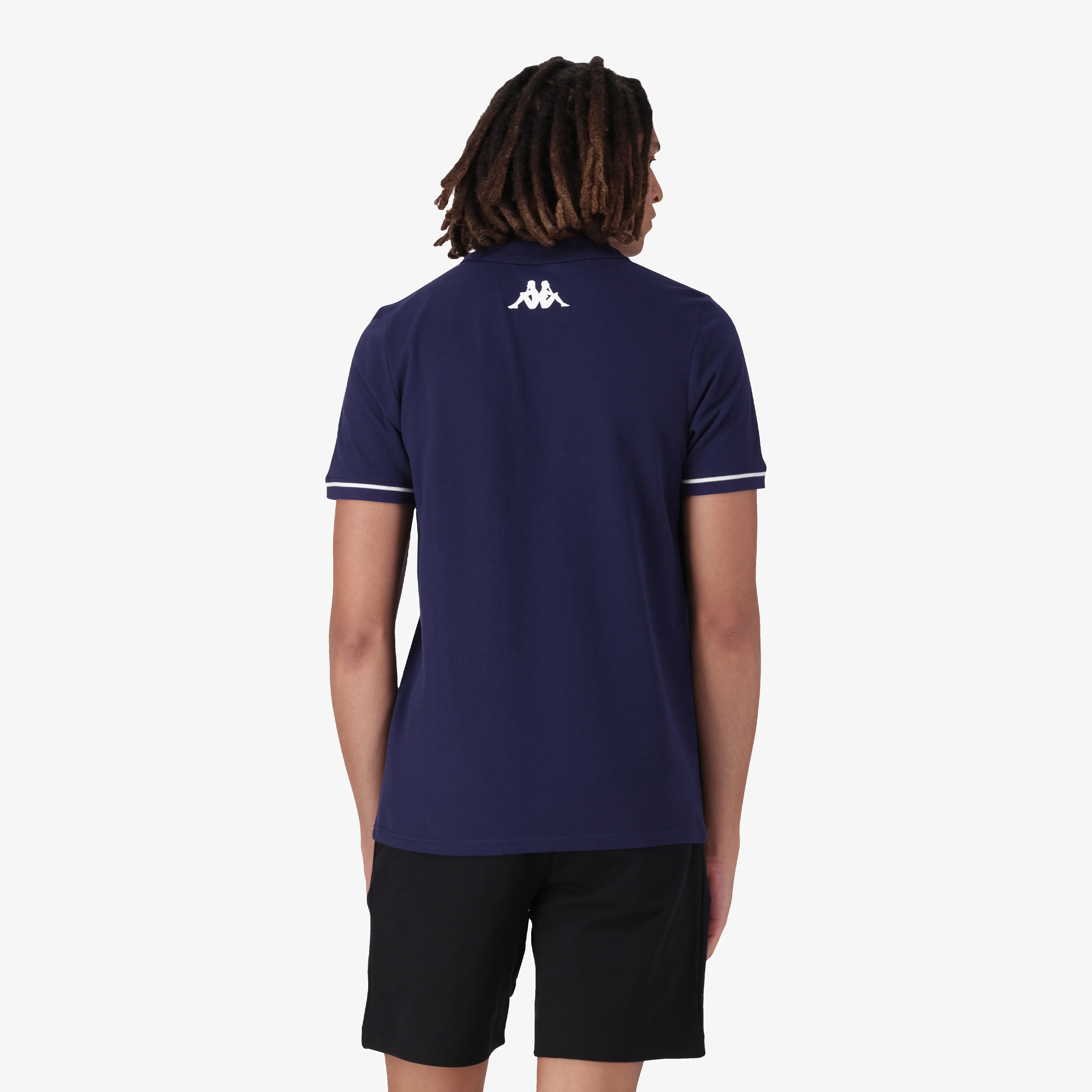 Barli Polo - Blue Marine/White - Image 3