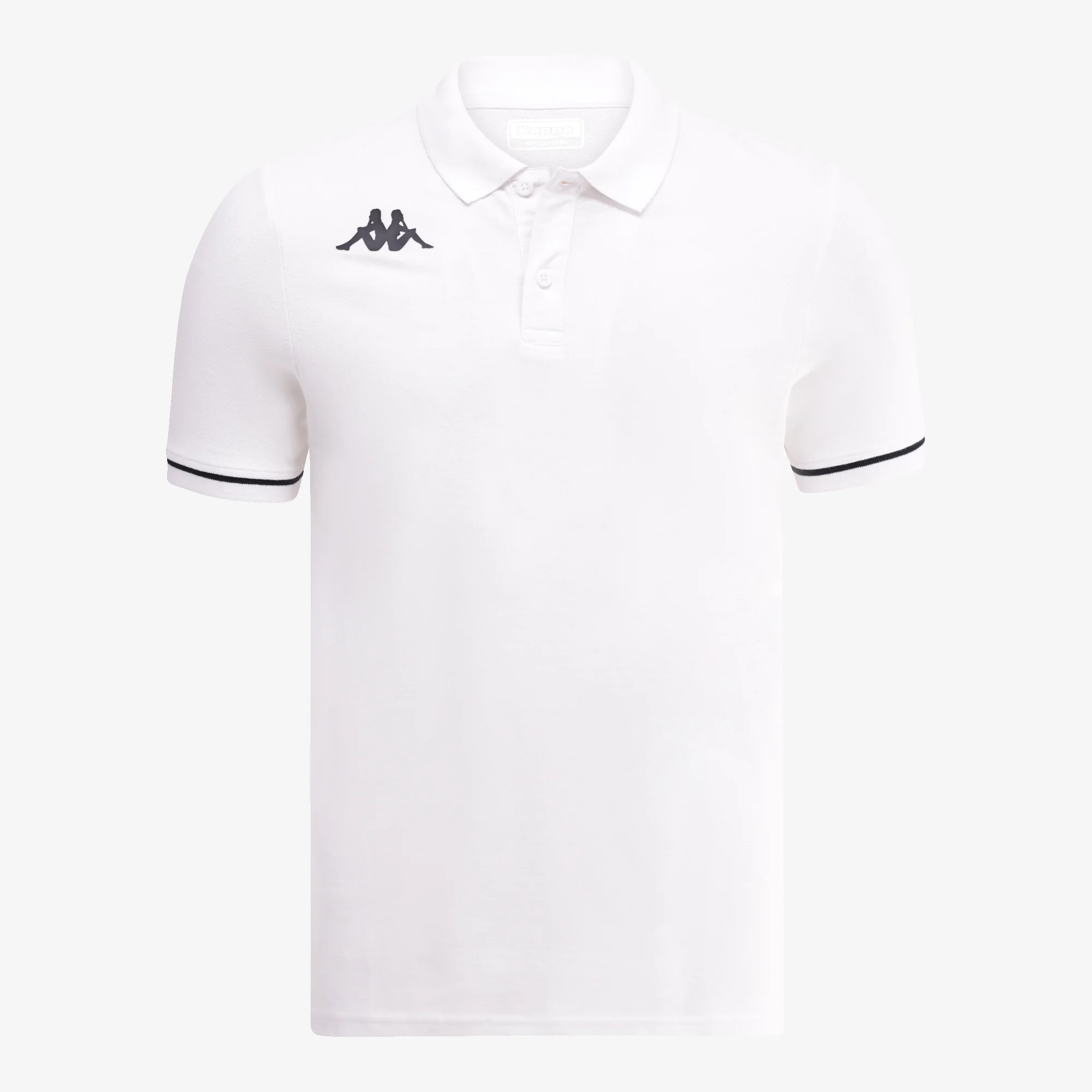 Barli Polo - White/Black - Image 9