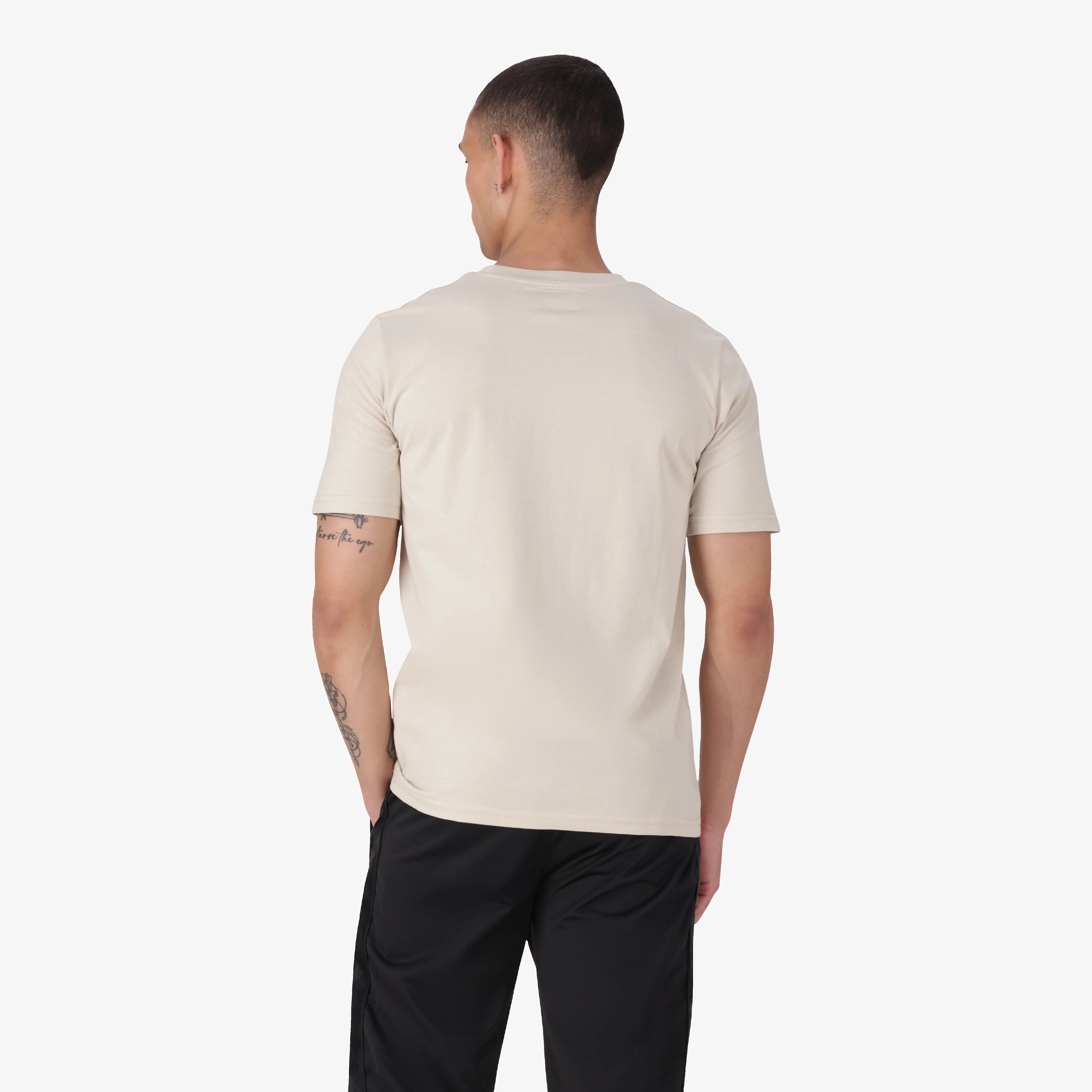 Logo Feddu T-Shirt - Beige Fog - Image 3