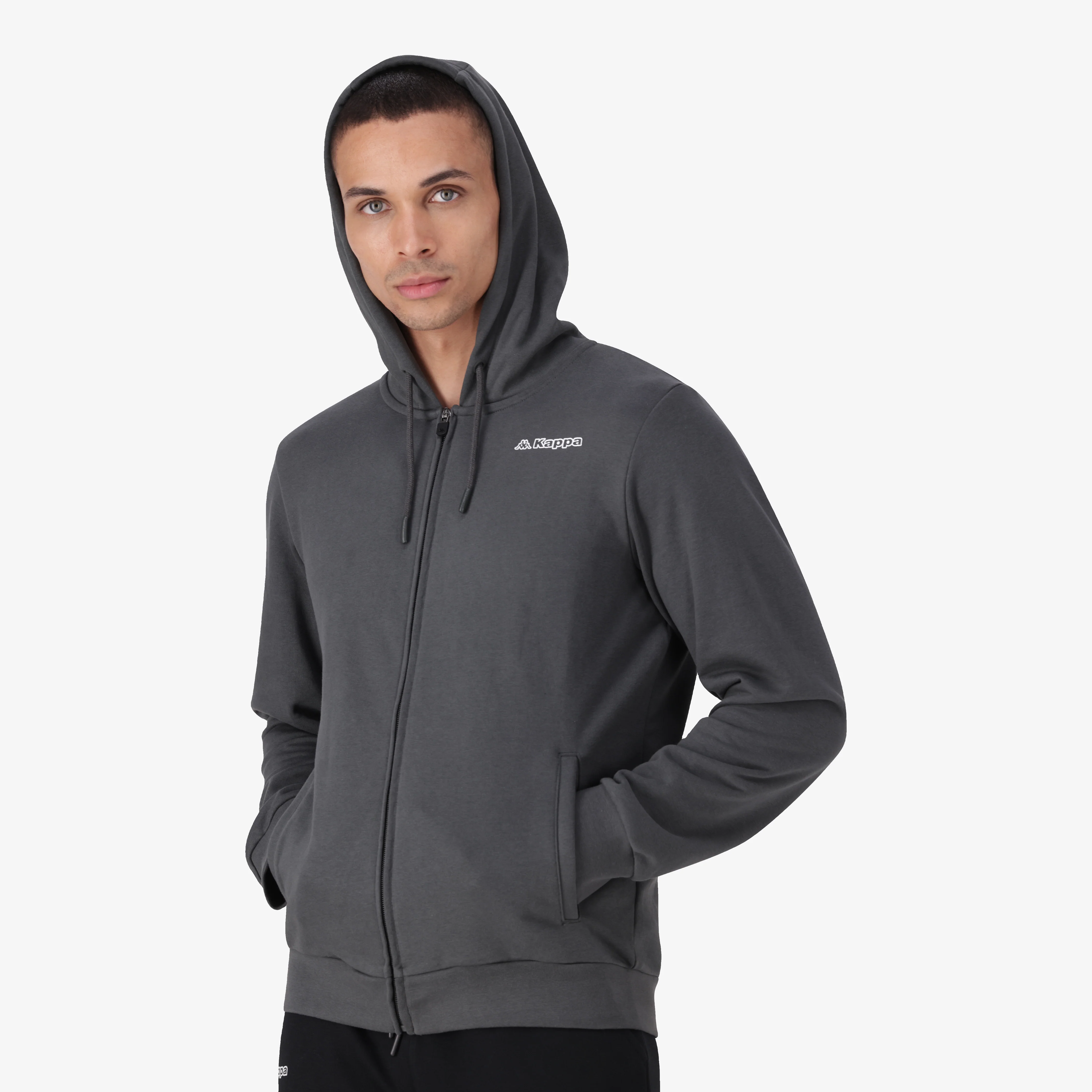 Logo Gruffio Hoodie - Green Blackish - Image 5