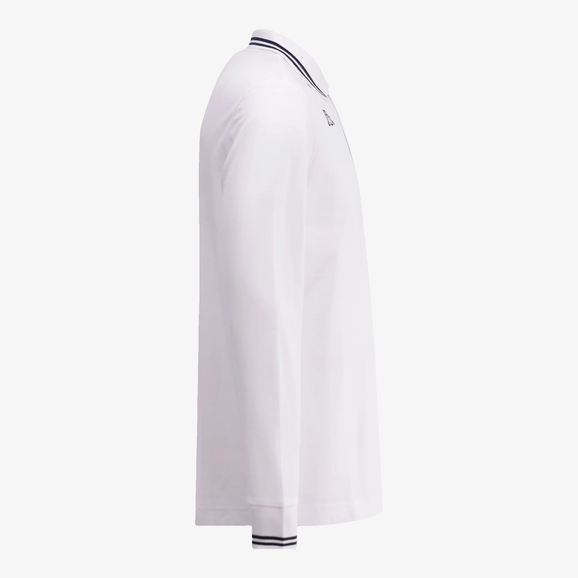 Logo Maltax 5MLS Polo - White/Blue Marine - Image 6