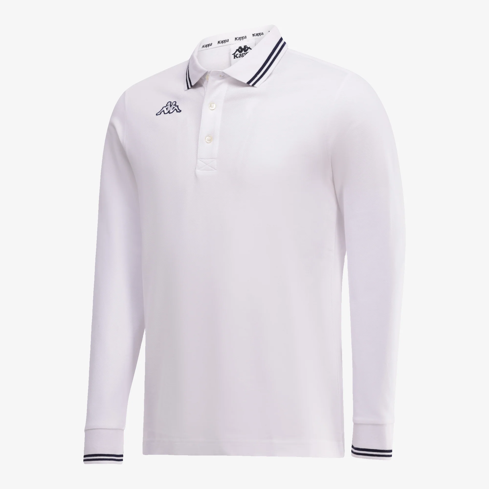 Logo Maltax 5MLS Polo - White/Blue Marine - Image 8